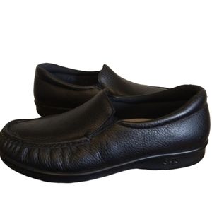 SAS Side Gore Women's Black Loafers Size 9.5